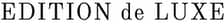 Edition de Luxe logo
