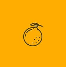 Plum and Peach logo