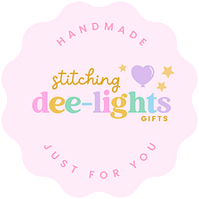 Stitching Dee-lights logo