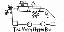 The Happy Hippie Bus logo