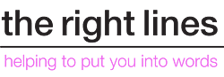 The Right Lines logo